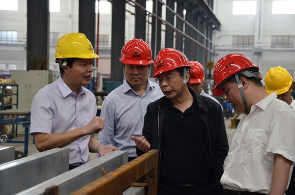 中国有色金属工业协会文献军副会长一行莅临我公司指导事情