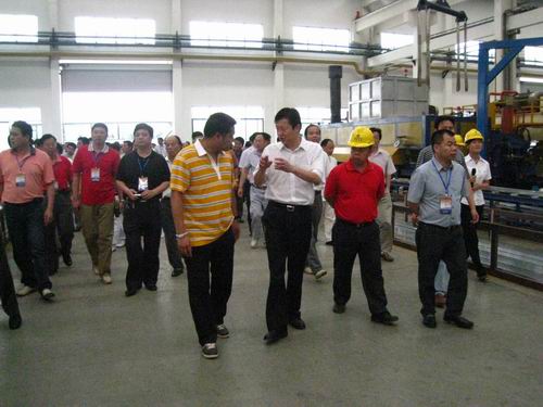 浙江商会来我公司旅行