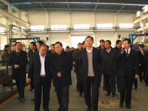 徐州市李荣启常务副市长来我公司会见