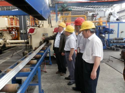 刘静安等著名专家及教授到我司指导事情