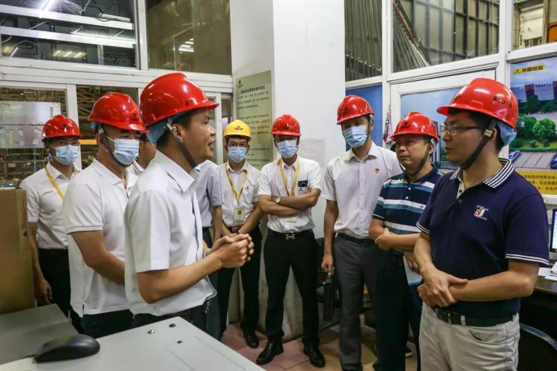 科技立异引领高质量生长|南海区市监局,狮山镇市监所一行莅临mg冰球突破集团调研指导事情