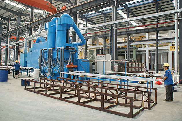 时效热处置惩罚炉、喷砂机、抛光机